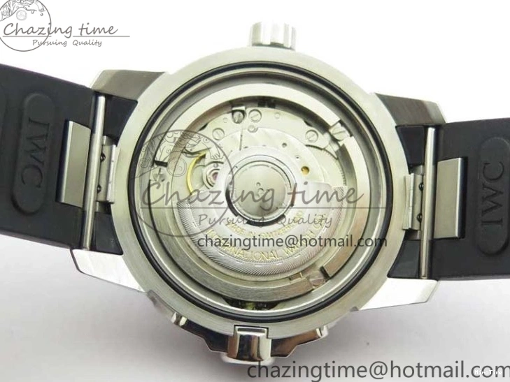 MIROTIME 0713 RelaxedFit Aquatimer Automatic IW329004 V6F 1:1 Best Edition Blue Dial on Rubber Strap MIYOTA 7095